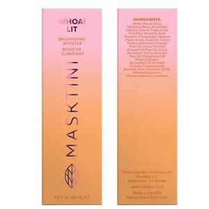 Masktini | Whoa! Lit | Vitamin C Brightening Booster